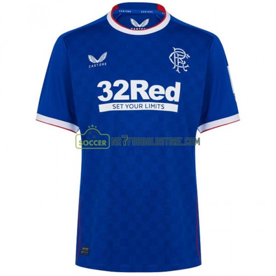 Rangers Trøje Hjemmebane Fodboldsæt 2022-2023 Kortærmet