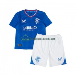 Rangers Trøje Børn Hjemmebane Fodboldsæt 2023-2024 Kortærmet