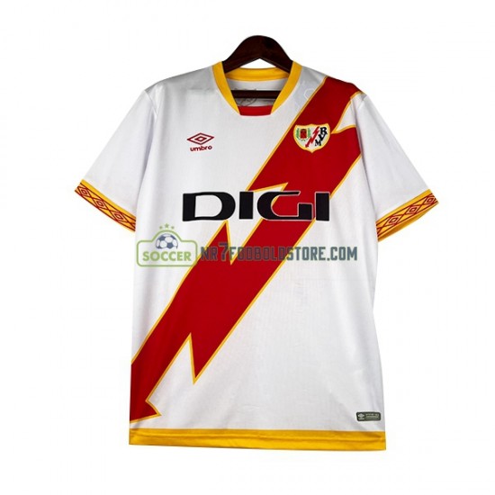 Rayo Vallecano Trøje Mænd Hjemmebane Fodboldsæt 2023-2024 Kortærmet