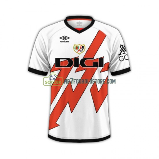 Rayo Vallecano Trøje Mænd Hjemmebane Fodboldsæt 2024-2025 Kortærmet