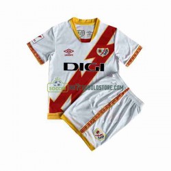 Rayo Vallecano Trøje Børn Hjemmebane Fodboldsæt 2023-2024 Kortærmet