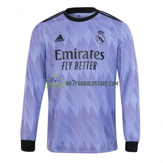 Real Madrid Trøje Mænd Udebane Fodboldsæt 2022-2023 Langærmet