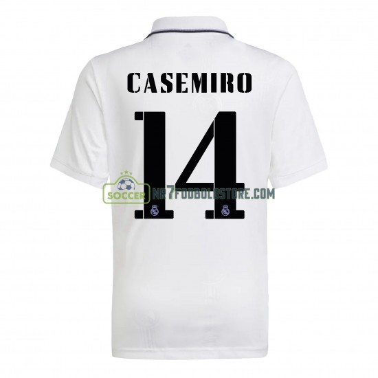 Real Madrid Trøje Casemiro 14 Hjemmebane Fodboldsæt 2022-2023 Kortærmet