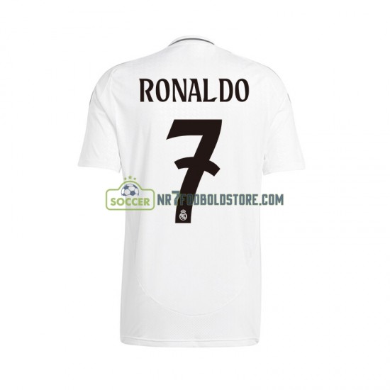Real Madrid Trøje Cristiano Ronaldo 7 Mænd Hjemmebane Fodboldsæt 2024-2025 Kortærmet