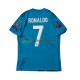 Real Madrid Trøje Cristiano Ronaldo 7 2017 Retro Børn 3. Valg Fodboldsæt Kortærmet