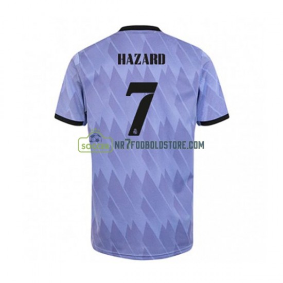 Real Madrid Trøje Eden Hazard 7 Mænd Udebane Fodboldsæt 2022-2023 Kortærmet