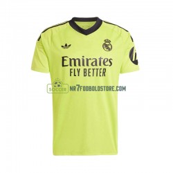 Real Madrid Trøje COURTOIS 1 Målmand Mænd 3. Valg Fodboldsæt 2024-2025 Kortærmet