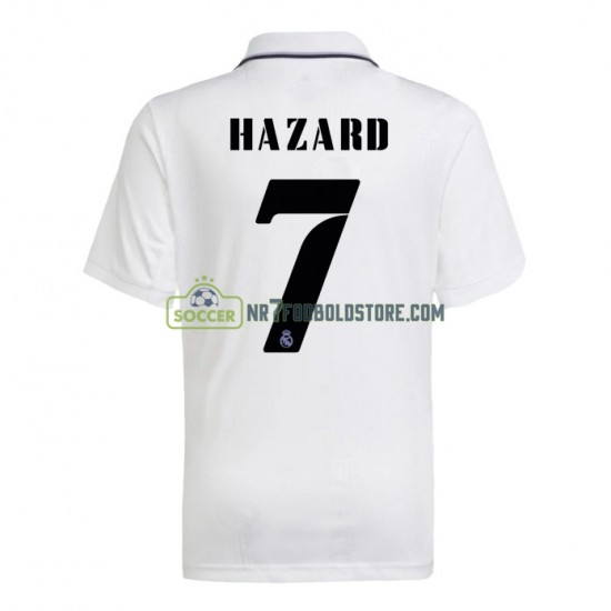Real Madrid Trøje Hazard 7 Hjemmebane Fodboldsæt 2022-2023 Kortærmet