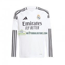 Real Madrid Trøje Mænd Hjemmebane Fodboldsæt 2024-2025 Langærmet