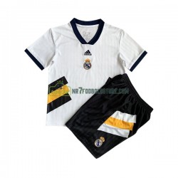 Real Madrid Trøje Icon Retro Børn Hjemmebane Fodboldsæt 2022-2023 Kortærmet