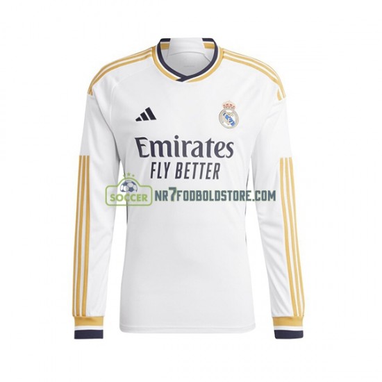 Real Madrid Trøje Jude Bellingham 5 Børn Hjemmebane Fodboldsæt 2023-2024 Langærmet