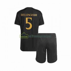 Real Madrid Trøje Jude Bellingham 5 Børn 3. Valg Fodboldsæt 2023-2024 Kortærmet