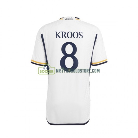 Real Madrid Trøje Kroos 8 Mænd Hjemmebane Fodboldsæt 2023-2024 Kortærmet