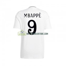 Real Madrid Trøje Mbappé Kylian 9 Mænd Hjemmebane Fodboldsæt 2024-2025 Kortærmet