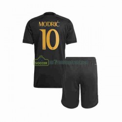 Real Madrid Trøje Modrić Luka 10 Børn 3. Valg Fodboldsæt 2023-2024 Kortærmet