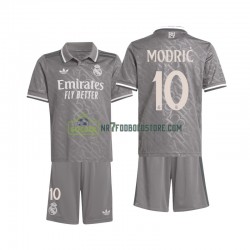 Real Madrid Trøje Modrić 10 Børn 3. Valg Fodboldsæt 2024-2025 Kortærmet