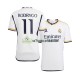 Real Madrid Trøje Rodrygo Goes 11 Mænd Hjemmebane Fodboldsæt 2023-2024 Kortærmet