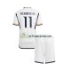 Real Madrid Trøje Rodrygo Goes 11 Børn Hjemmebane Fodboldsæt 2023-2024 Kortærmet