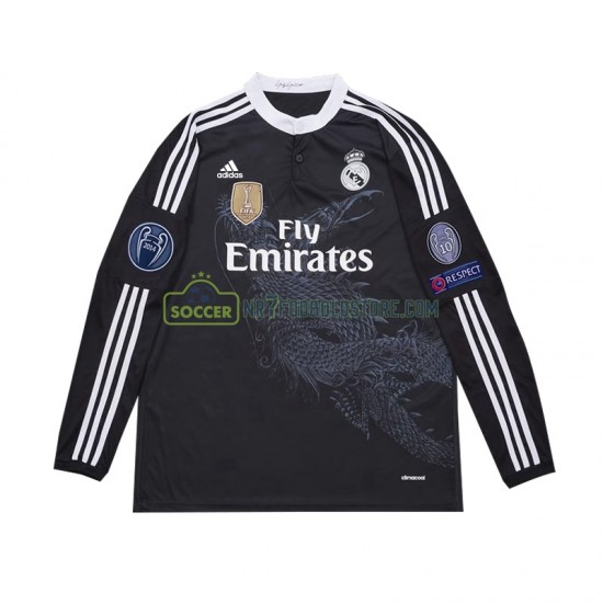 Real Madrid Trøje 2014 Retro Mænd 3. Valg Fodboldsæt Langærmet
