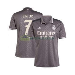 Real Madrid Trøje VINI JR 7 Mænd 3. Valg Fodboldsæt 2024-2025 Kortærmet