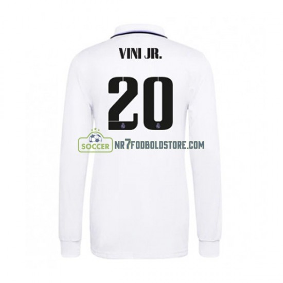 Real Madrid Trøje Vinicius Junior 20 Mænd Hjemmebane Fodboldsæt 2022-2023 Langærmet