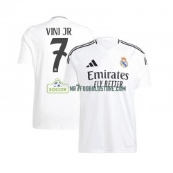 Real Madrid Trøje Vinicius Junior 7 Mænd Hjemmebane Fodboldsæt 2024-2025 Kortærmet