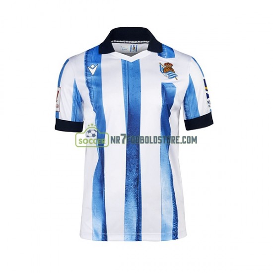 Real Sociedad Trøje Mænd Hjemmebane Fodboldsæt 2023-2024 Kortærmet