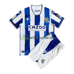 Real Sociedad Trøje Børn Hjemmebane Fodboldsæt 2022-2023 Kortærmet