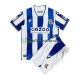 Real Sociedad Trøje Børn Hjemmebane Fodboldsæt 2022-2023 Kortærmet