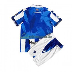 Real Sociedad Trøje Børn Hjemmebane Fodboldsæt 2022-2023 Kortærmet