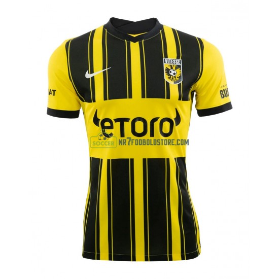 SBV Vitesse Trøje Hjemmebane Fodboldsæt 2021-2022 Kortærmet 