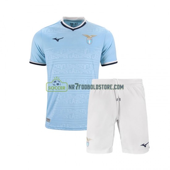 SS Lazio Trøje Børn Hjemmebane Fodboldsæt 2024-2025 Kortærmet