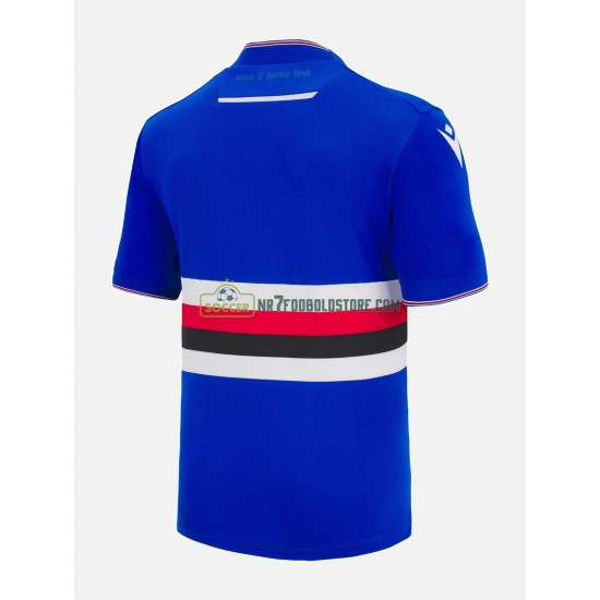 Sampdoria Trøje Mænd Hjemmebane Fodboldsæt 2022-2023 Kortærmet
