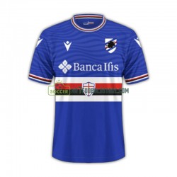 Sampdoria Trøje Mænd Hjemmebane Fodboldsæt 2023-2024 Kortærmet