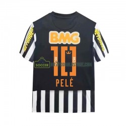 Trøje Santos PELE 10 -2012 Retro Mænd Udebane Fodboldsæt 2011 Kortærmet