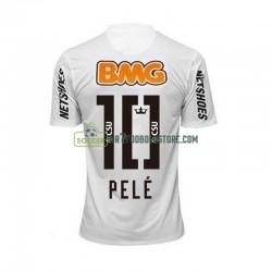 Trøje Santos PELE 10 -2012 Retro Mænd Hjemmebane Fodboldsæt 2011 Kortærmet
