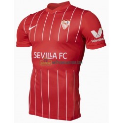 Sevilla FC Trøje Udebane Fodboldsæt 2021-2022 Kortærmet 