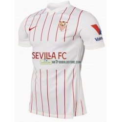 Sevilla FC Trøje Hjemmebane Fodboldsæt 2021-2022 Kortærmet 