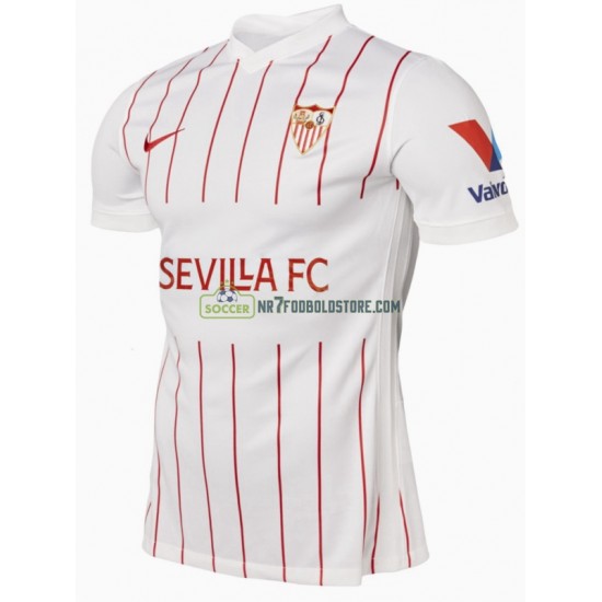 Sevilla FC Trøje Hjemmebane Fodboldsæt 2021-2022 Kortærmet 