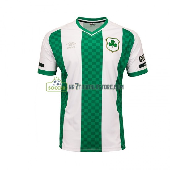 Shamrock Rovers Trøje Centenary Mænd Hjemmebane Fodboldsæt 2023 Kortærmet