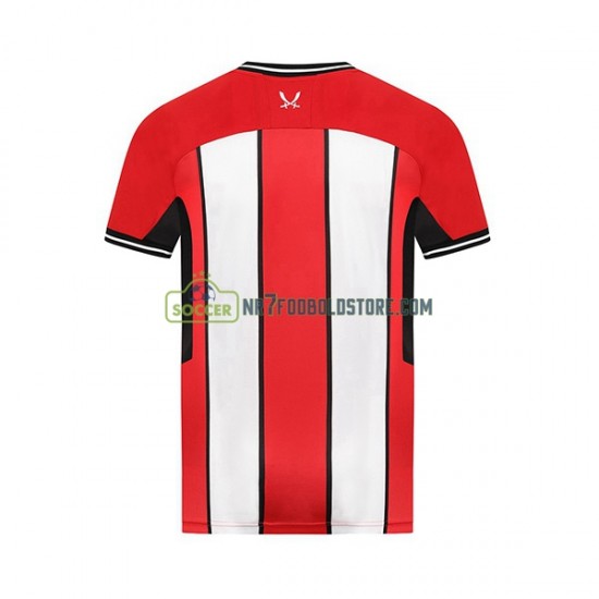 Sheffield United Trøje Mænd Hjemmebane Fodboldsæt 2023-2024 Kortærmet