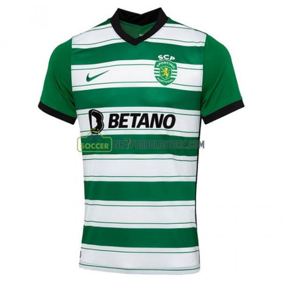 Sporting CP Trøje Hjemmebane Fodboldsæt 2022-2023 Kortærmet