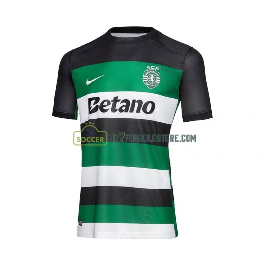Sporting CP Trøje Mænd Hjemmebane Fodboldsæt 2024-2025 Kortærmet