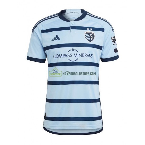 Sporting Kansas City Trøje 2023-2024 Mænd Hjemmebane Fodboldsæt Kortærmet