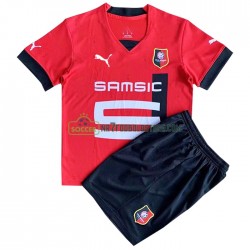 Stade Rennais Trøje Børn Hjemmebane Fodboldsæt 2022-2023 Kortærmet