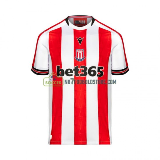 Stoke City Trøje Mænd Hjemmebane Fodboldsæt 2024-2025 Kortærmet
