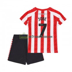 Trøje Sunderland Jobe Bellingham 7 Børn Hjemmebane Fodboldsæt 2024-2025 Kortærmet