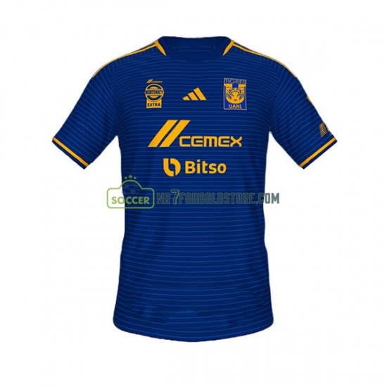 Tigres UANL Trøje Mænd Udebane Fodboldsæt 2023-2024 Kortærmet