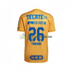 Tigres UANL Trøje Florian Thauvin 26 Mænd Hjemmebane Fodboldsæt 2022-2023 Kortærmet