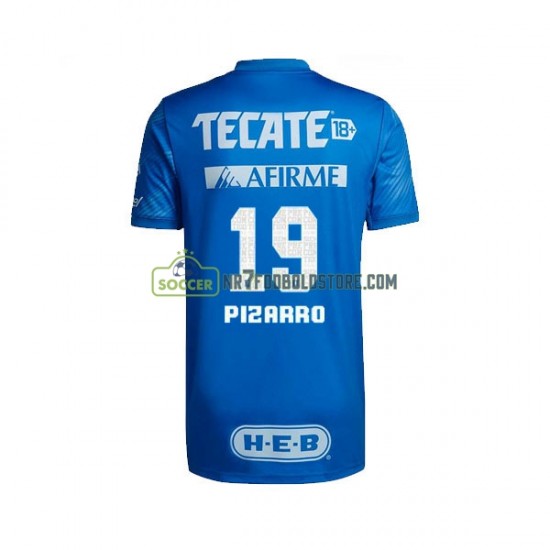 Tigres UANL Trøje Guido Pizarro 19 Mænd Udebane Fodboldsæt 2022-2023 Kortærmet